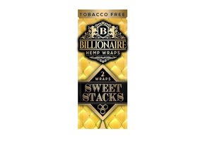 Billionaire - Hemp Wraps Sweet Stacks Flavor Tobacco Free
