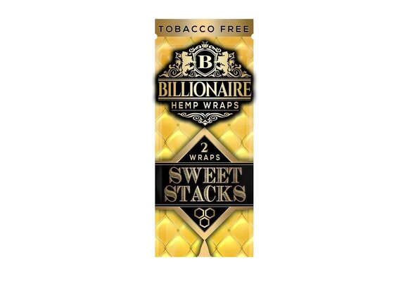 Billionaire - Hemp Wraps Sweet Stacks Flavor Tobacco Free