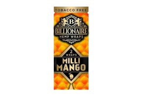 Billionaire - Hemp Wraps Milli Mango Flavor Tobacco Free