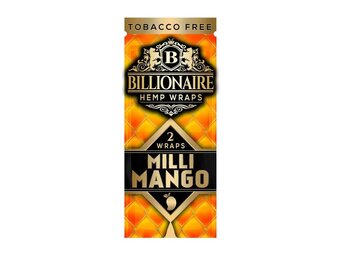 Billionaire - Hemp Wraps Milli Mango Flavor Tobacco Free