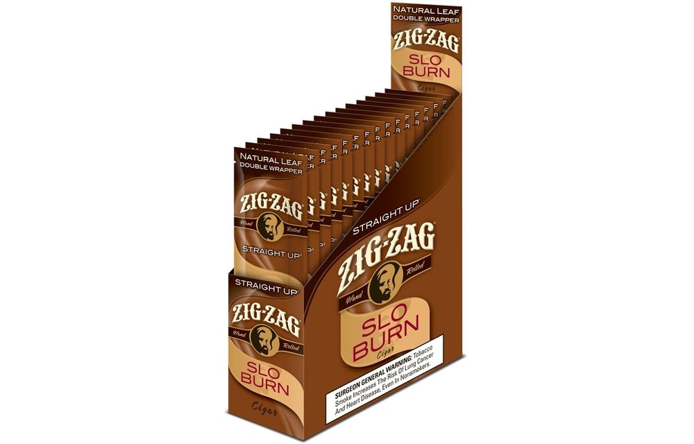 Zig Zag - Blunt Wraps Slo Burn Straight Up BOX