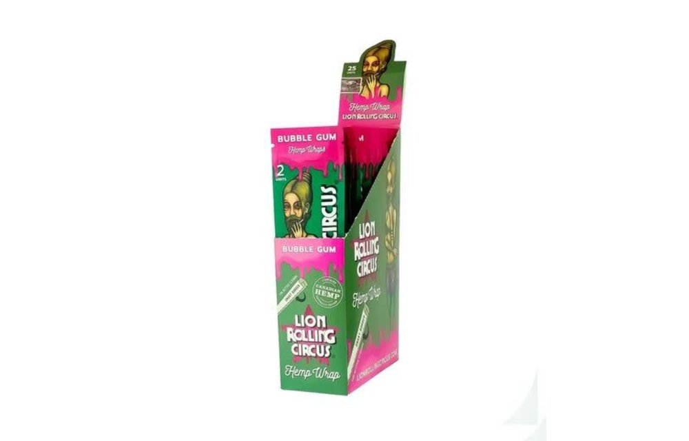 Lion Rolling Circus - Herbal Wrap bubble Gum