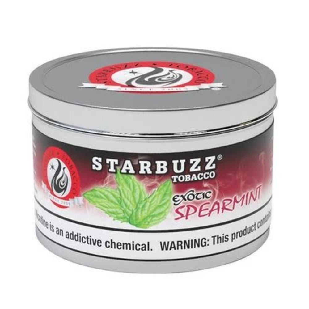 Starbuzz Hookah Tobacco Spearmint 250 grams TGRNOW Smoke Vape