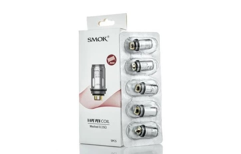 Smok - Vape Pen Coil Atomizer Mesh 0.15Ω 5pk