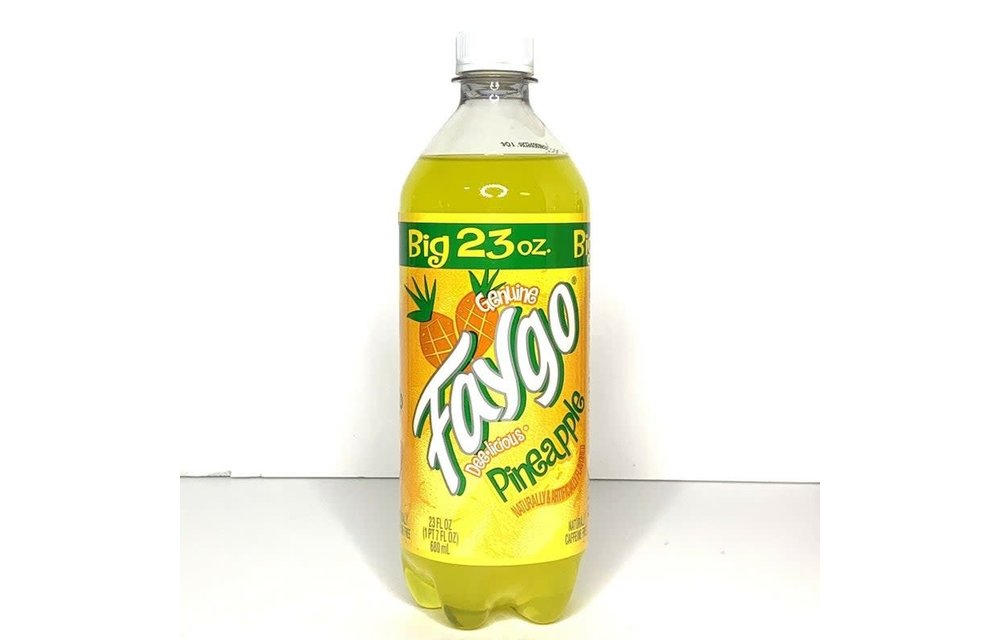 Faygo - Soda Exotic Pop 23oz - Pineapple