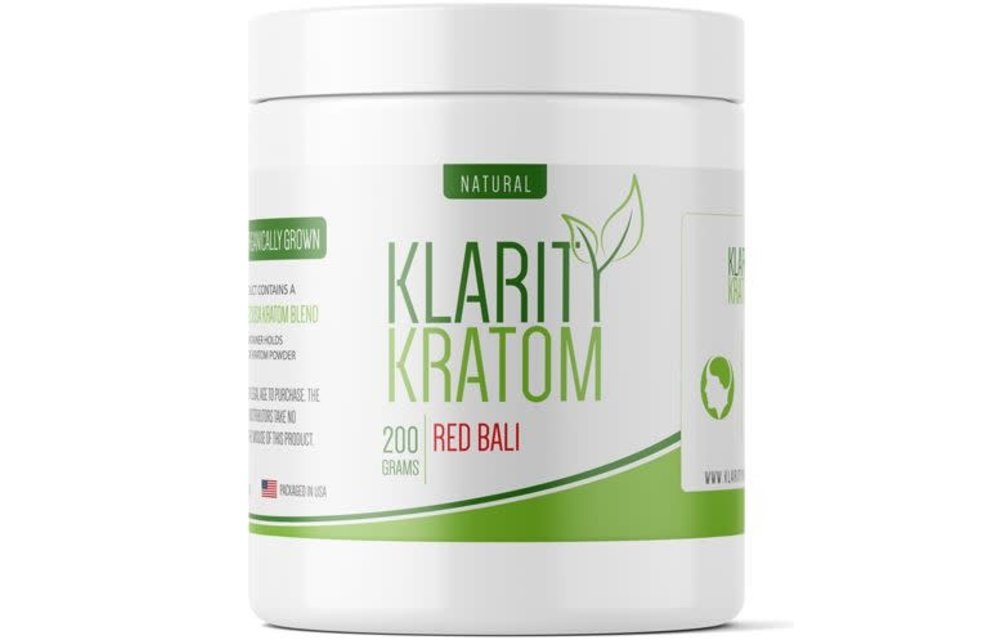 Klarity - Kratom Powder Red Vein Bali 200g