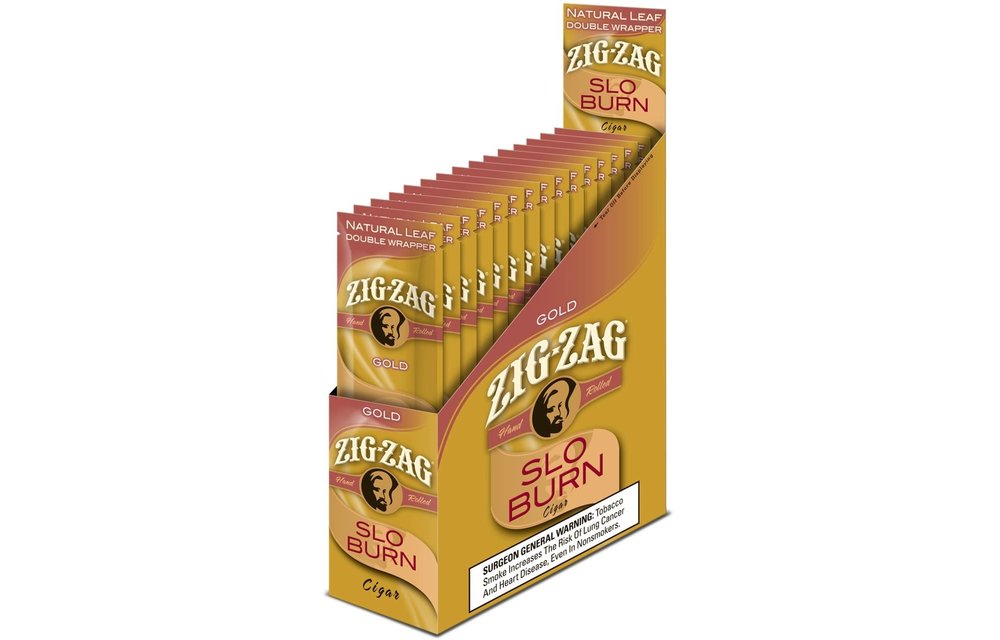 Zig Zag - Blunt Wraps Slo Burn Gold 1ct