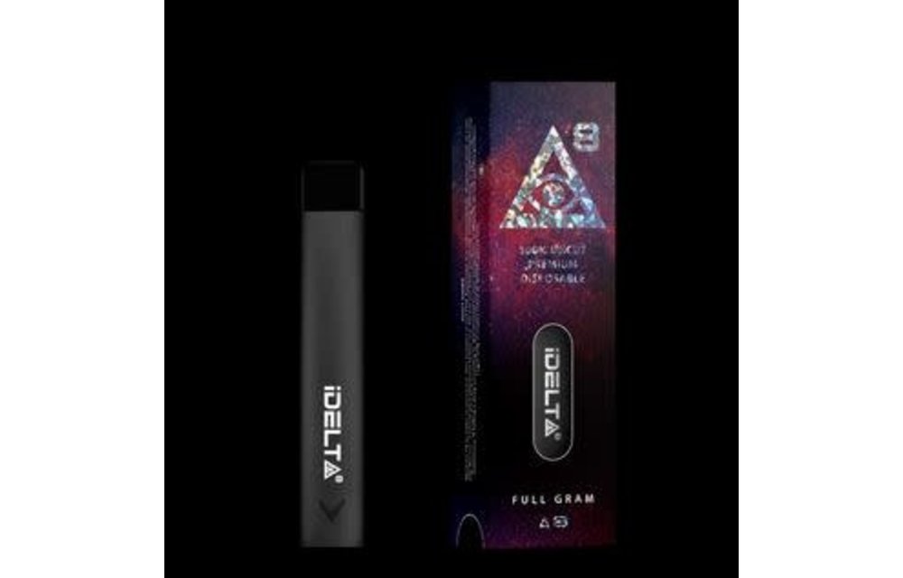 iDelta 8 - Delta 8 Disposable Vape Pen Diamond Full Gram Hybrid Blue Dream