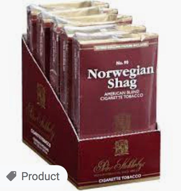Peter Stokkebye - Loose Leaf Tobacco Norwegian Shag 1.23oz