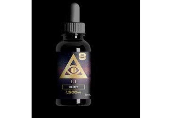 iDelta 8 - Delta 8 Tincture Gold 1:1 Indica Northern Lights 1500mg