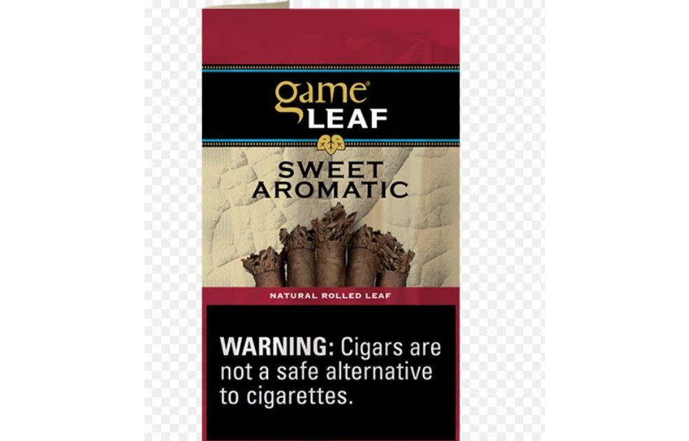 Game Leaf - Blunt Wrap Sweet Aromatic 5pk. (LAST ORDER)