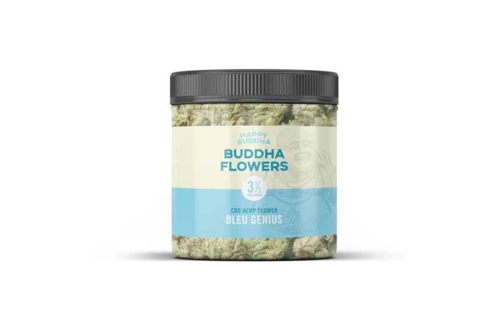 Happy Buddha - CBD Dry Herb Flowers Bleu Genius 3.5g