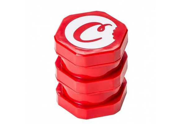 Cookies - Storage Jar Stackable Red