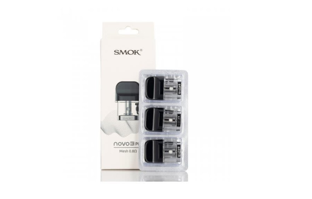 Smok - E-Cig vaporizer Pod Novo 3 mesh 0.8ohms