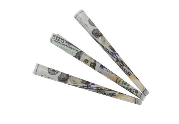 Greenbacks - Rolling Paper 100 Dollar Bill