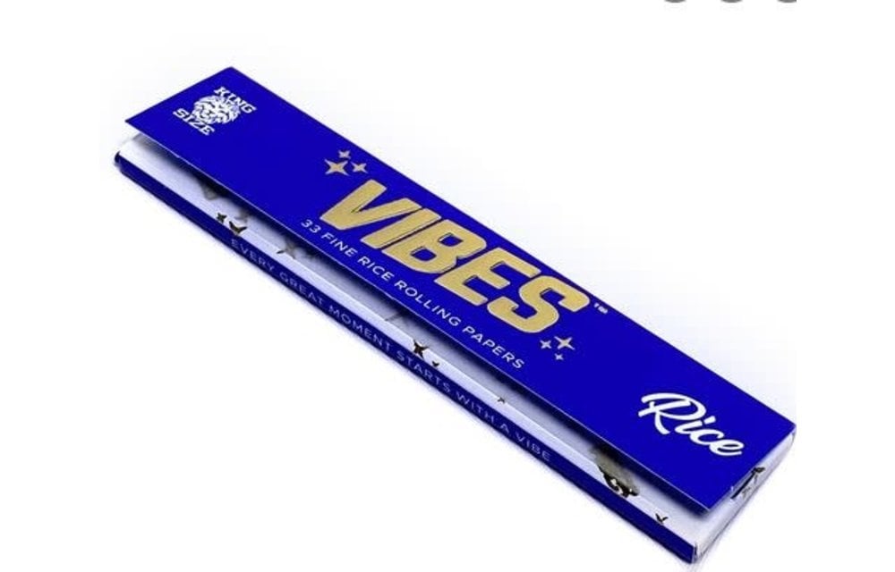 Vibes - Rolling Papers Rice King Size (Blue Box) - TGR-NOW Smoke