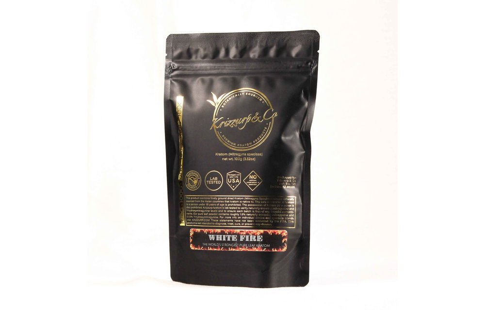 Krizzurp & Co - Kratom Powder White Fire 100g