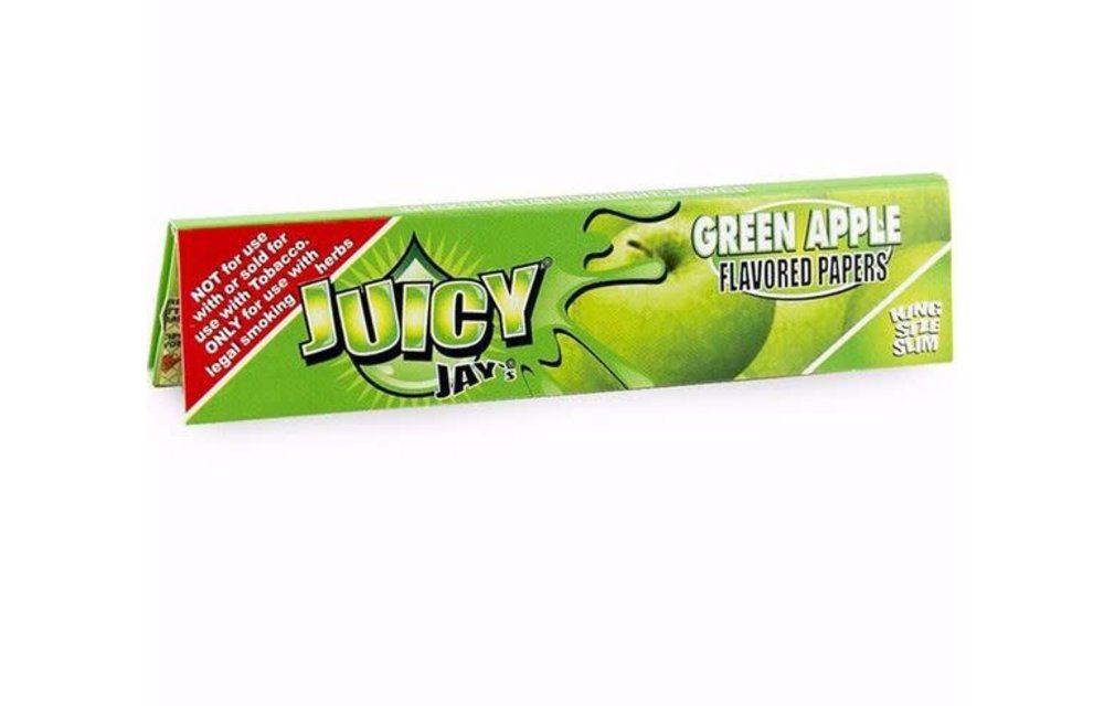 Juicy Jays - Rolling Paper Green Apple King Size