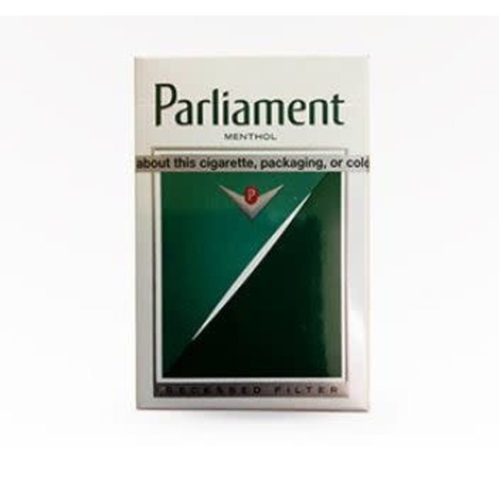 Parliament Menthol Silver pack hard pack 20 (028200181701)
