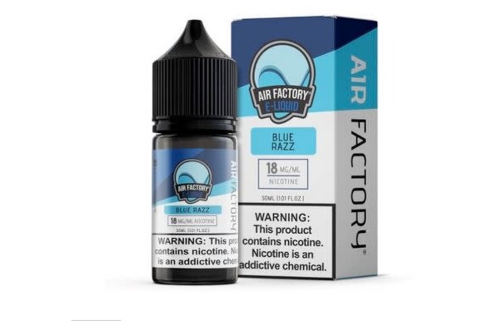 Air Factory - Vape Juice Blue Razz 30ml. 36mg.