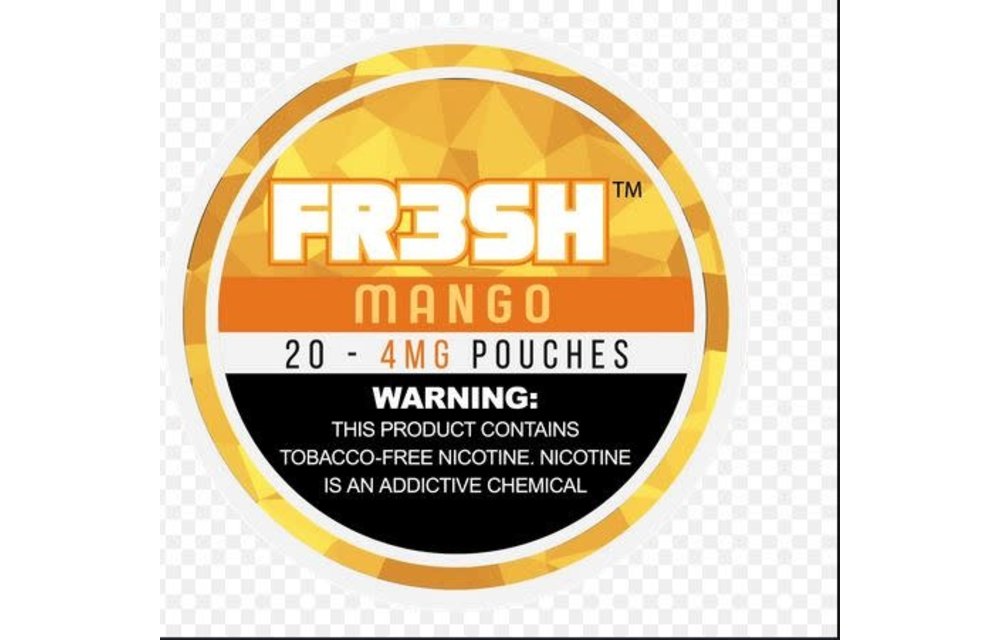 FR3SH - SNUS Pouch Nic Salt Mango 4mg