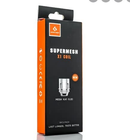 Geek Vape - Coil Atomizer Supermesh X1 KA1 .2Ω 5pk