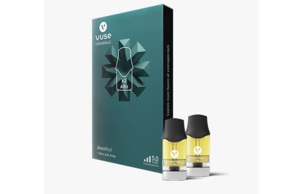 VUSE - Refillable Pod Cartridge ALTO Menthol 5% (2pk 1.8ml)