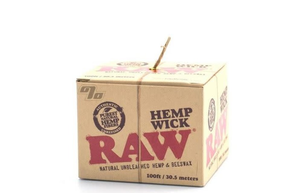 Raw - Raw Merch Hemp Wick 100ft