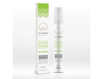 Nu Bloom Botanicals - CBD Tincture Oral Spray 120mg Balance
