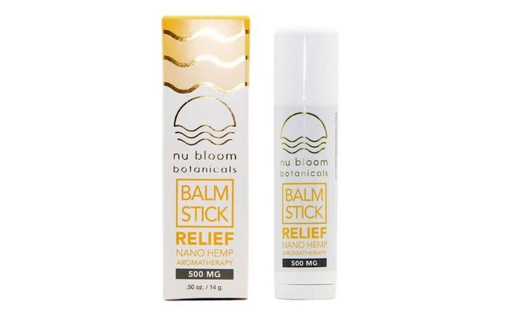 Nu Bloom Botanicals - CBD Topical Balm Stick Relief 500mg