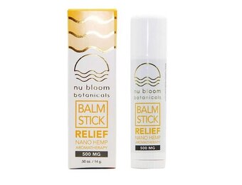 Nu Bloom Botanicals - CBD Topical Balm Stick Relief 500mg