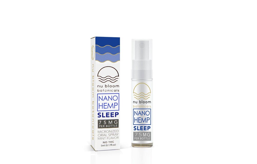 Nu Bloom Botanicals - CBD Tincture Oral Spray 75mg Sleep