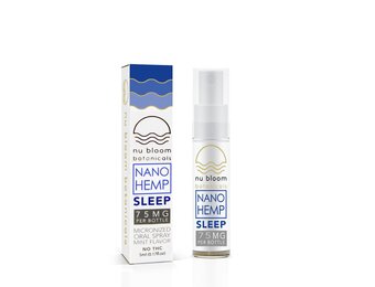 Nu Bloom Botanicals - CBD Tincture Oral Spray 75mg Sleep