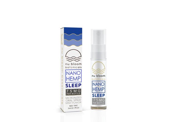 Nu Bloom Botanicals - CBD Tincture Oral Spray 75mg Sleep