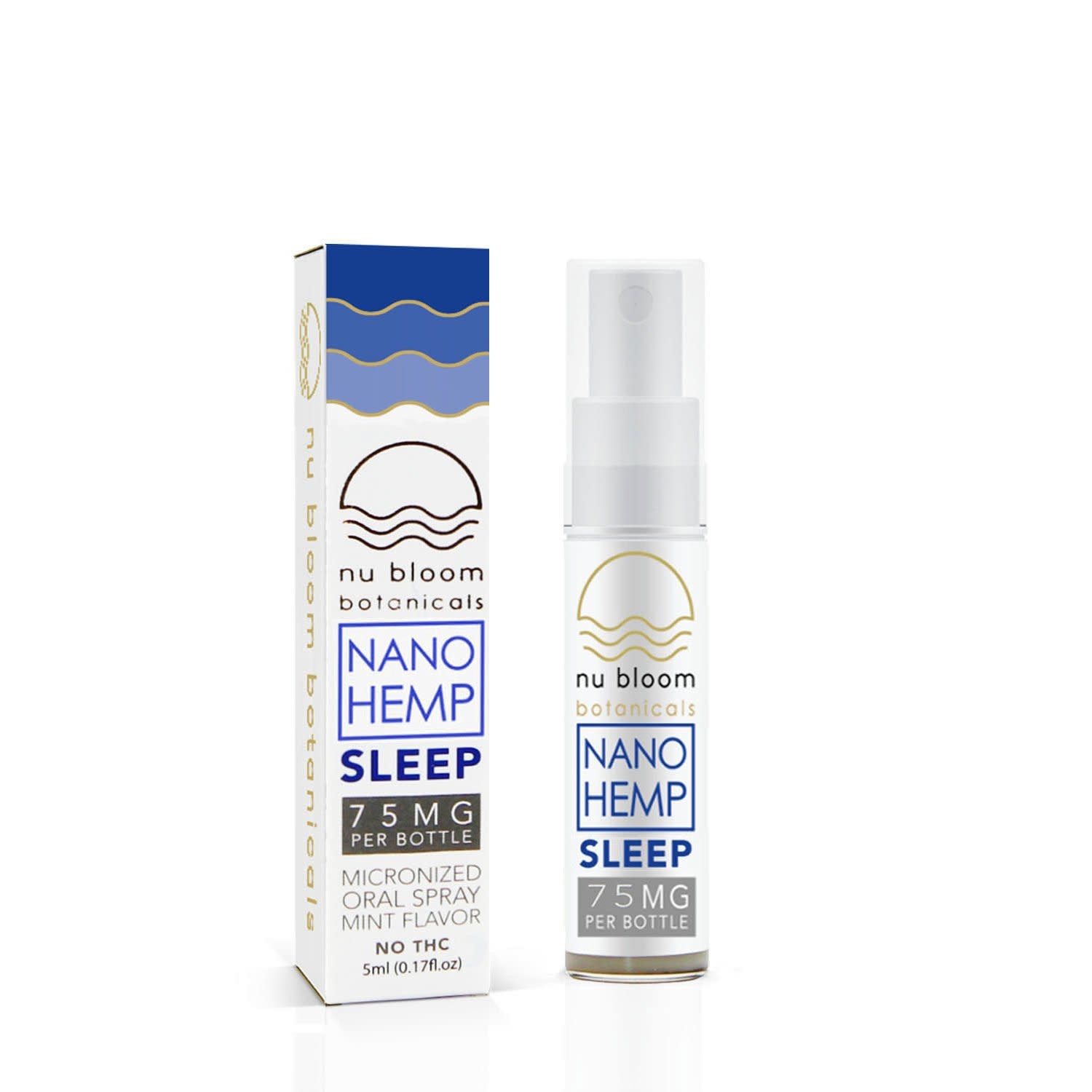 Nu Bloom Botanicals - CBD Tincture Oral Spray 75mg Sleep