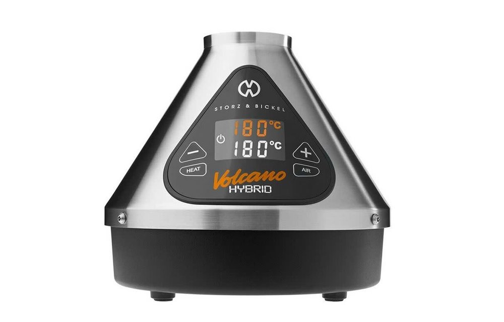 Storz & Bickel - Volcano Dry Herb Vaporizer Hybrid Full Set Silver