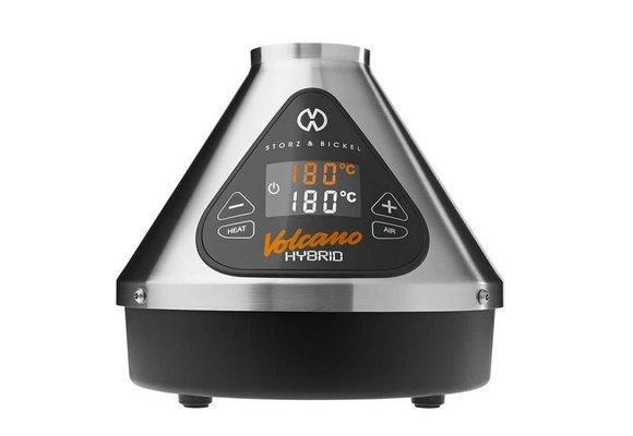 Storz & Bickel - Volcano Dry Herb Vaporizer Hybrid Full Set Silver