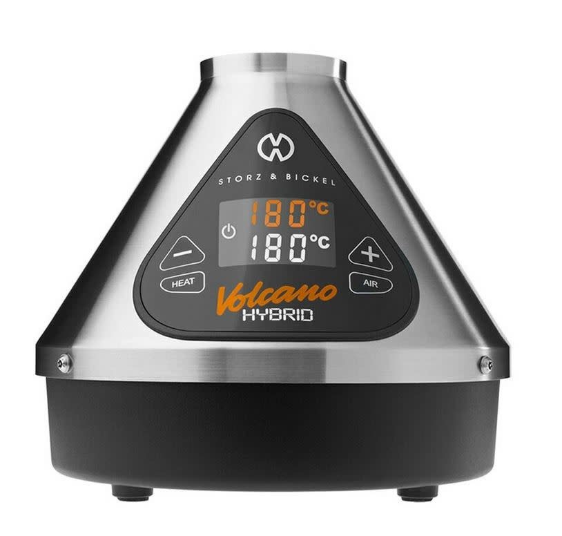 Storz & Bickel - Volcano Dry Herb Vaporizer Hybrid Full Set Silver