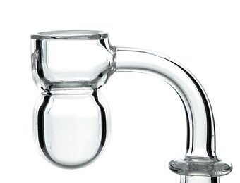 AFM - Honey Bucket Quartz 14F 90° BX161 Round Bottom Splash Guard