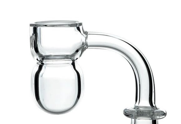 AFM - Honey Bucket Quartz 14F 90° BX161 Round Bottom Splash Guard