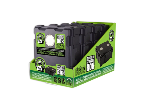 Smokezilla - Storage Box Smell Proof Case Magnetic 5x4