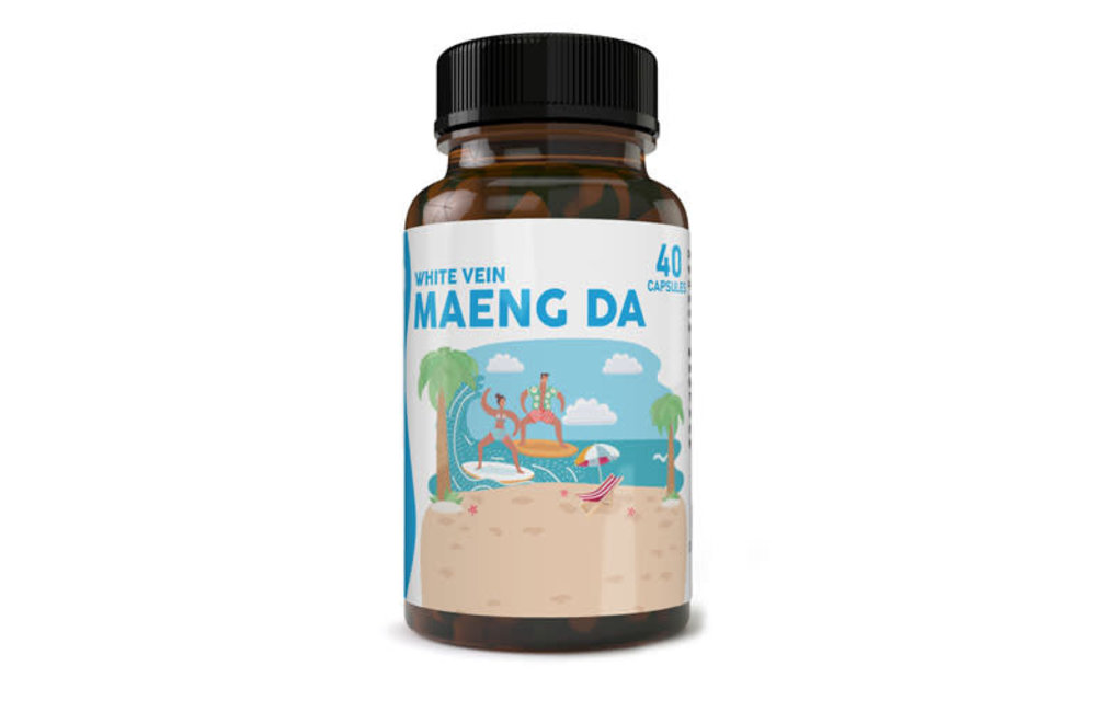 Pure Zen - Kratom Capsule White Vein Maeng Da 40ct