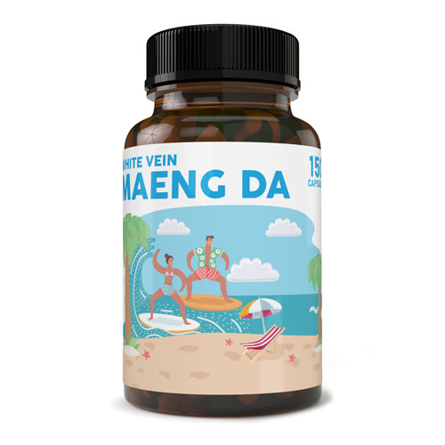 Pure Zen - Kratom Capsule White Vein Maeng Da 150ct