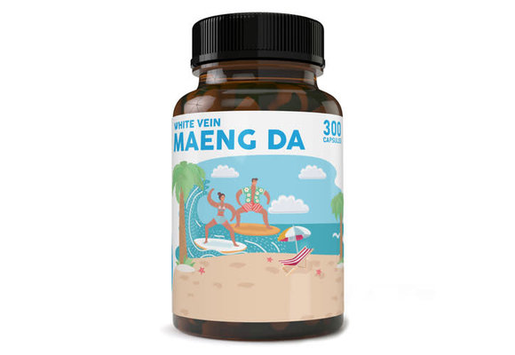 Pure Zen - Kratom Capsule White Vein Maeng Da 300ct