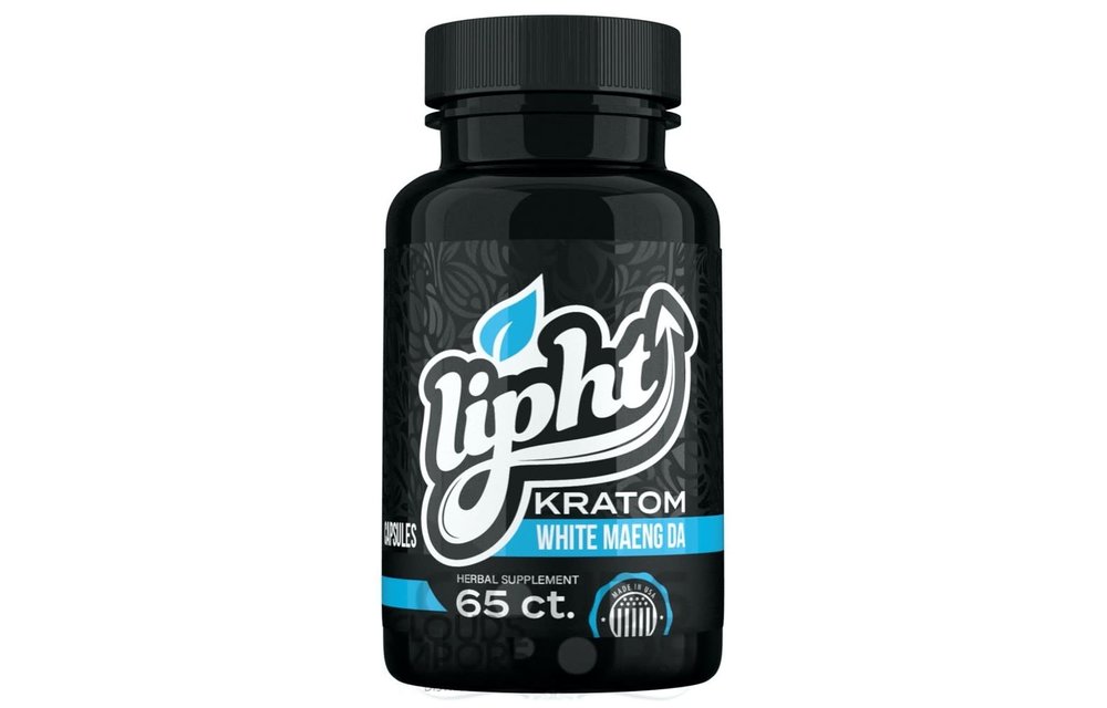Lipht - Kratom Capsule White Maeng Da 65ct