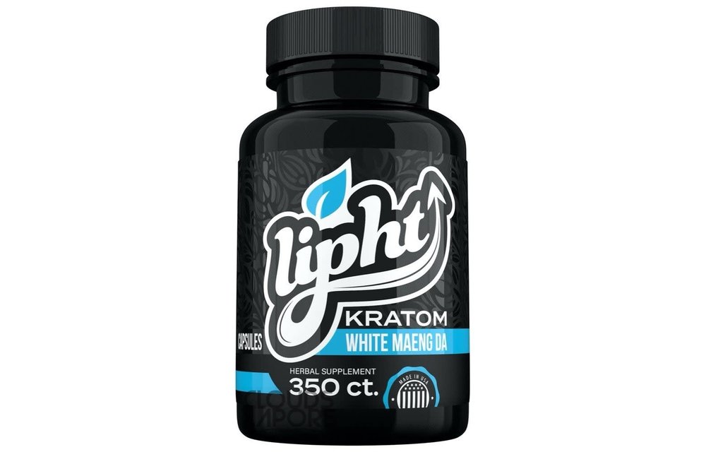 Lipht - Kratom Capsule White Maeng Da 350ct