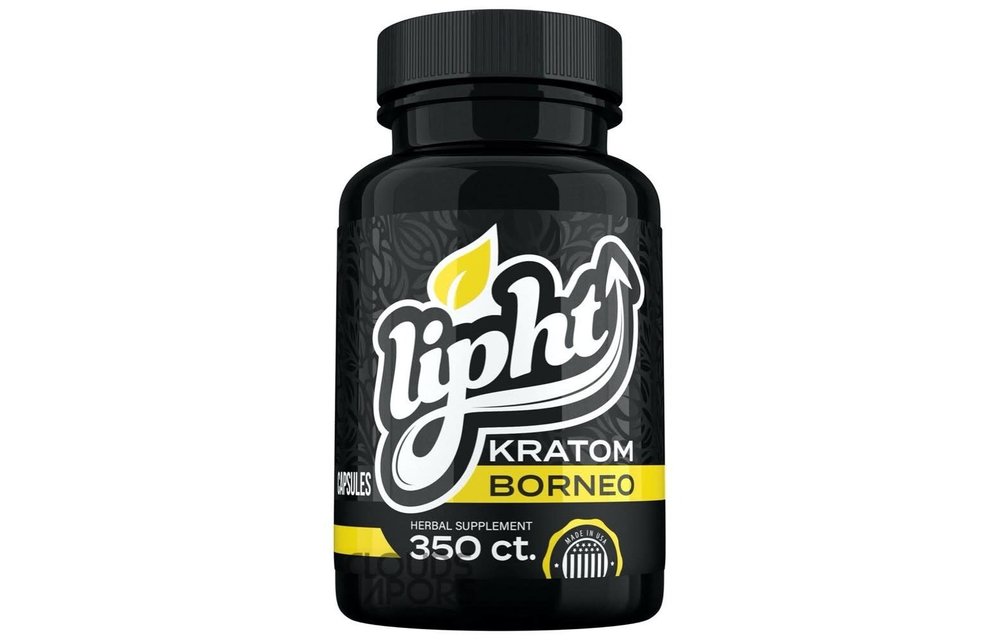 Lipht - Kratom Capsule Borneo 350ct