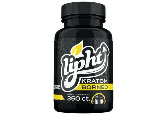 Lipht - Kratom Capsule Borneo 350ct