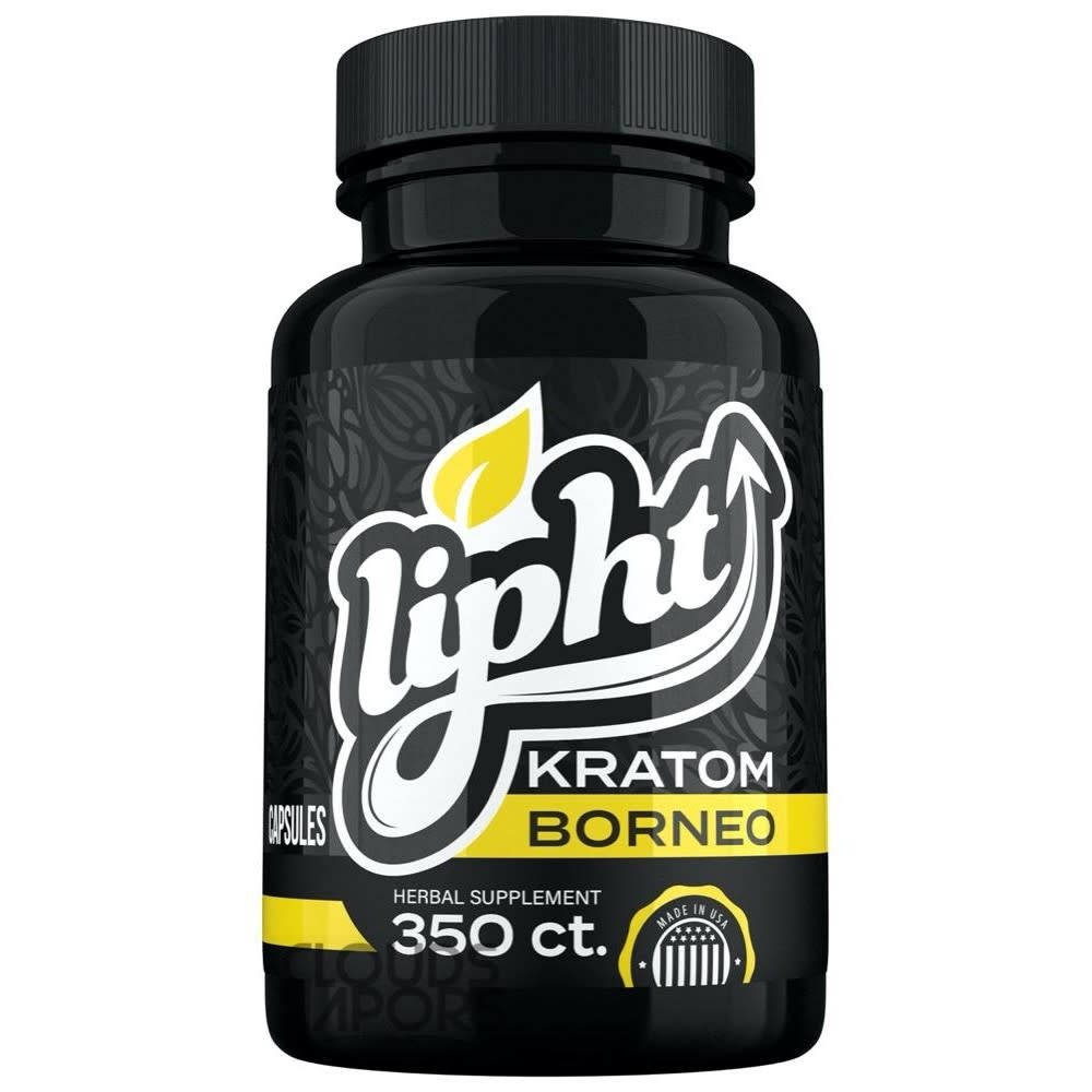 Lipht - Kratom Capsule Borneo 350ct