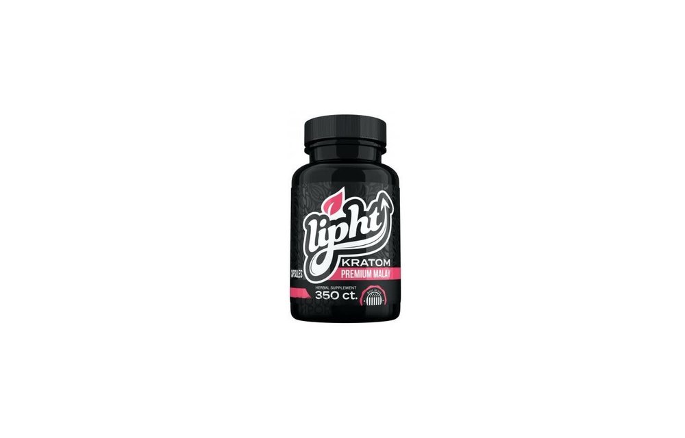 Lipht - Kratom Capsule Premium Malay 350ct